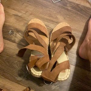 Espadrille heels